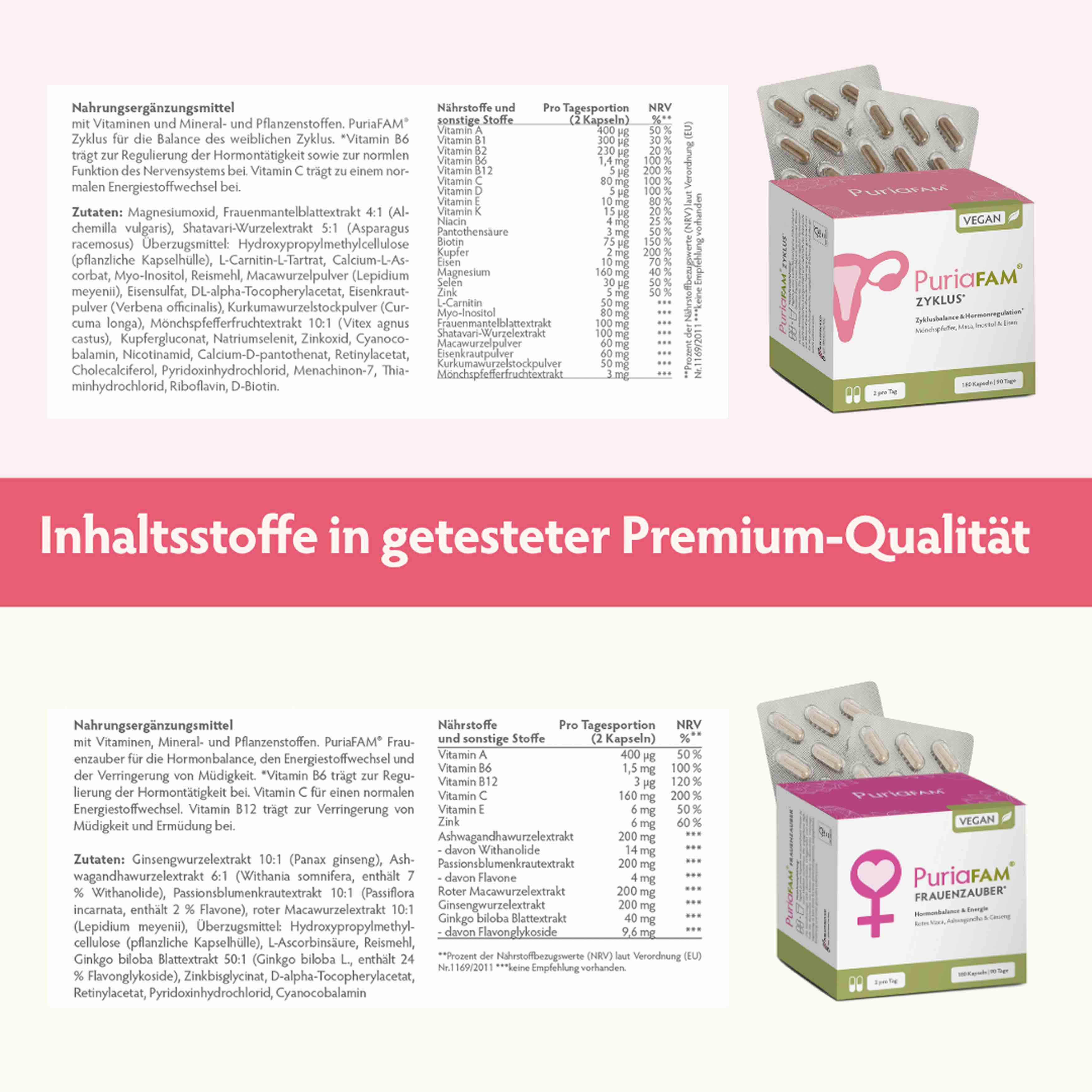 Kinderwunsch-Komplett-Paket XL • für sie & ihn • je 180 Kapseln