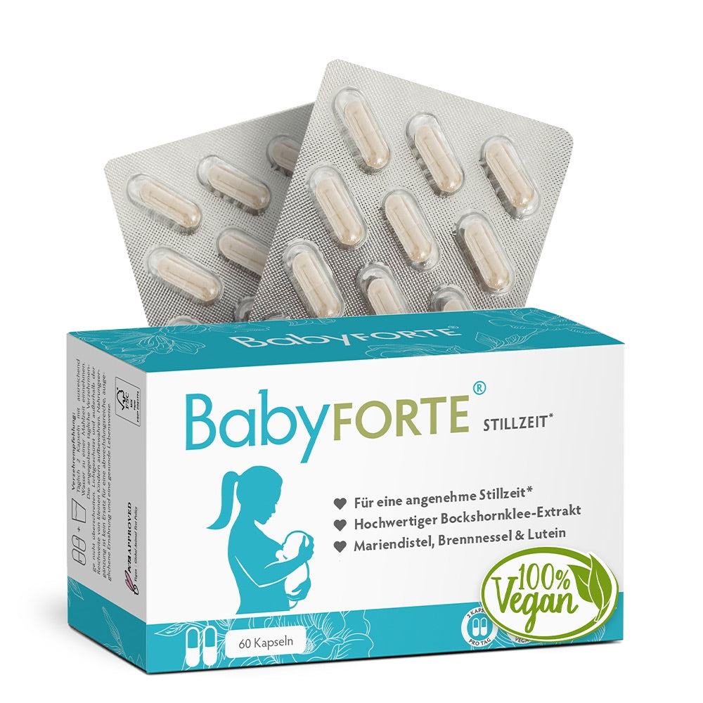 BabyFORTE Stillzeit • für nach der Geburt • 60 Kapseln