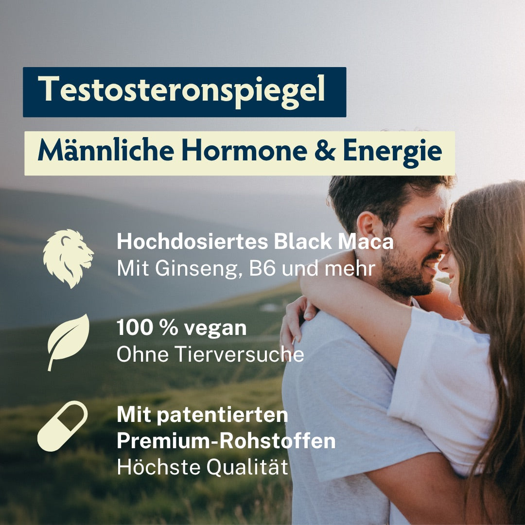 MascuPRO Mann & Kraft • für Testosteron-Balance & Energie • 60 Kapseln
