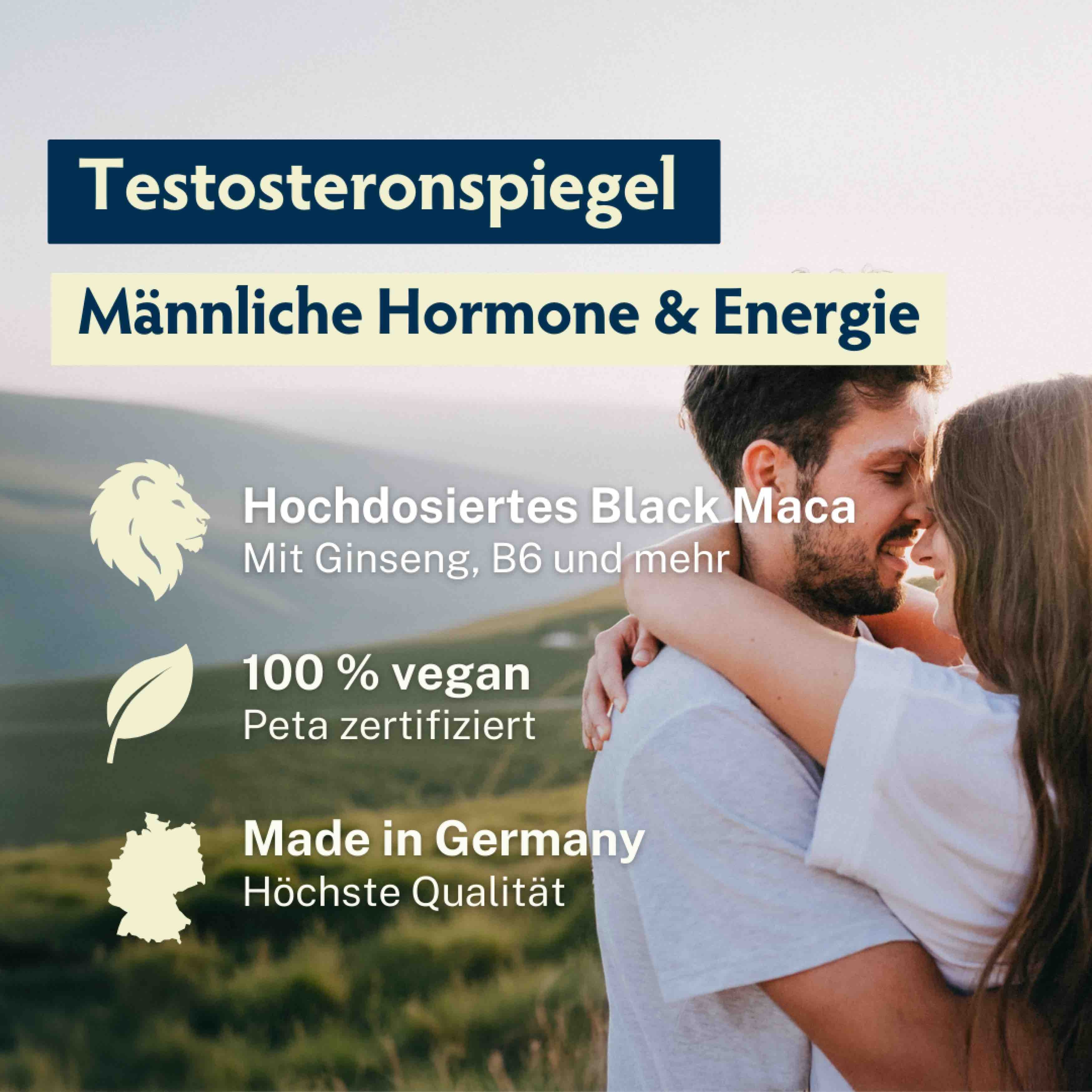 MascuPRO Mann & Kraft • für Testosteron-Balance & Energie • 60 Kapseln