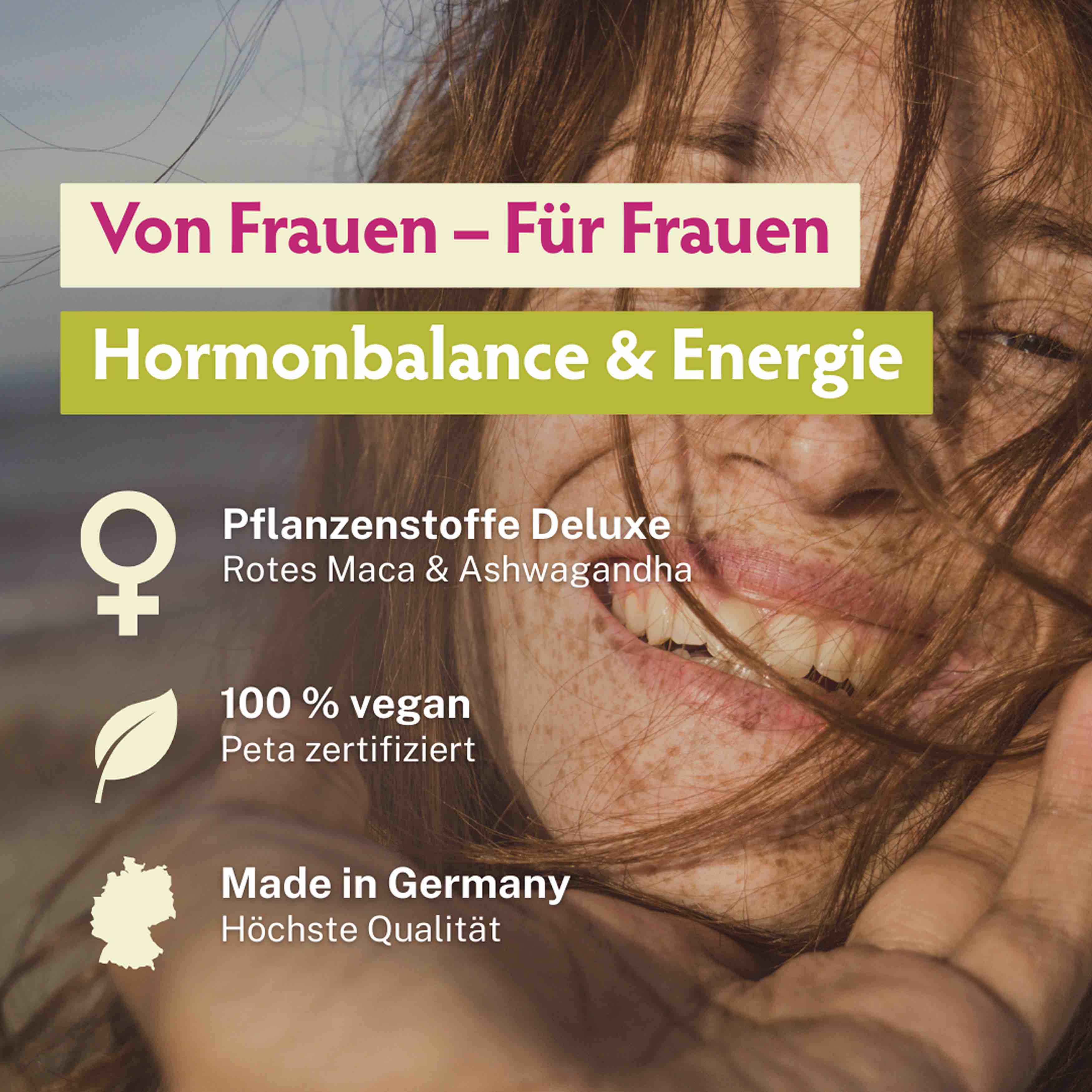 PuriaFAM Frauenzauber • für Energie & Hormone • 60 Kapseln