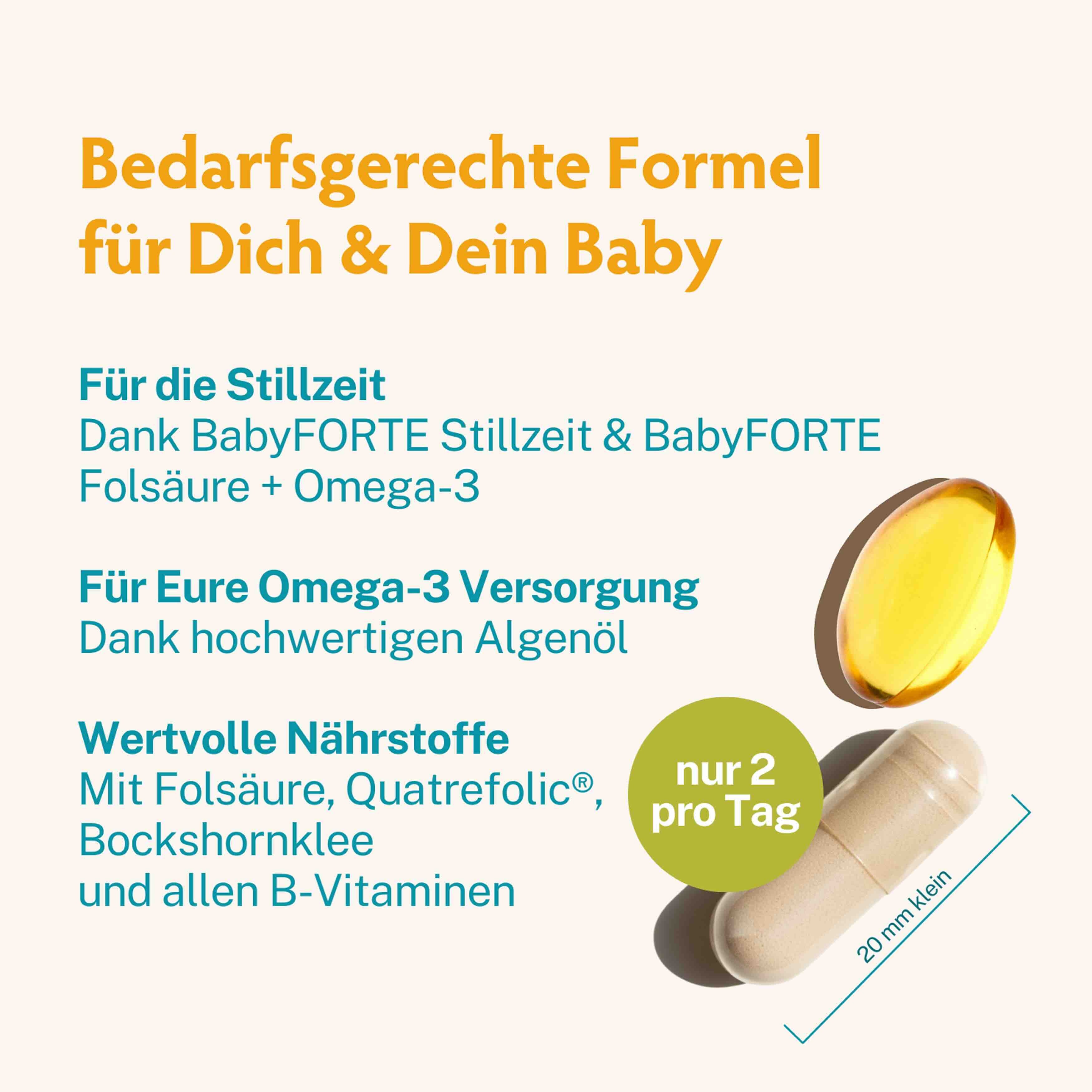Still-Freude OHNE JOD XL • für Stillzeit • je 180 Kapseln