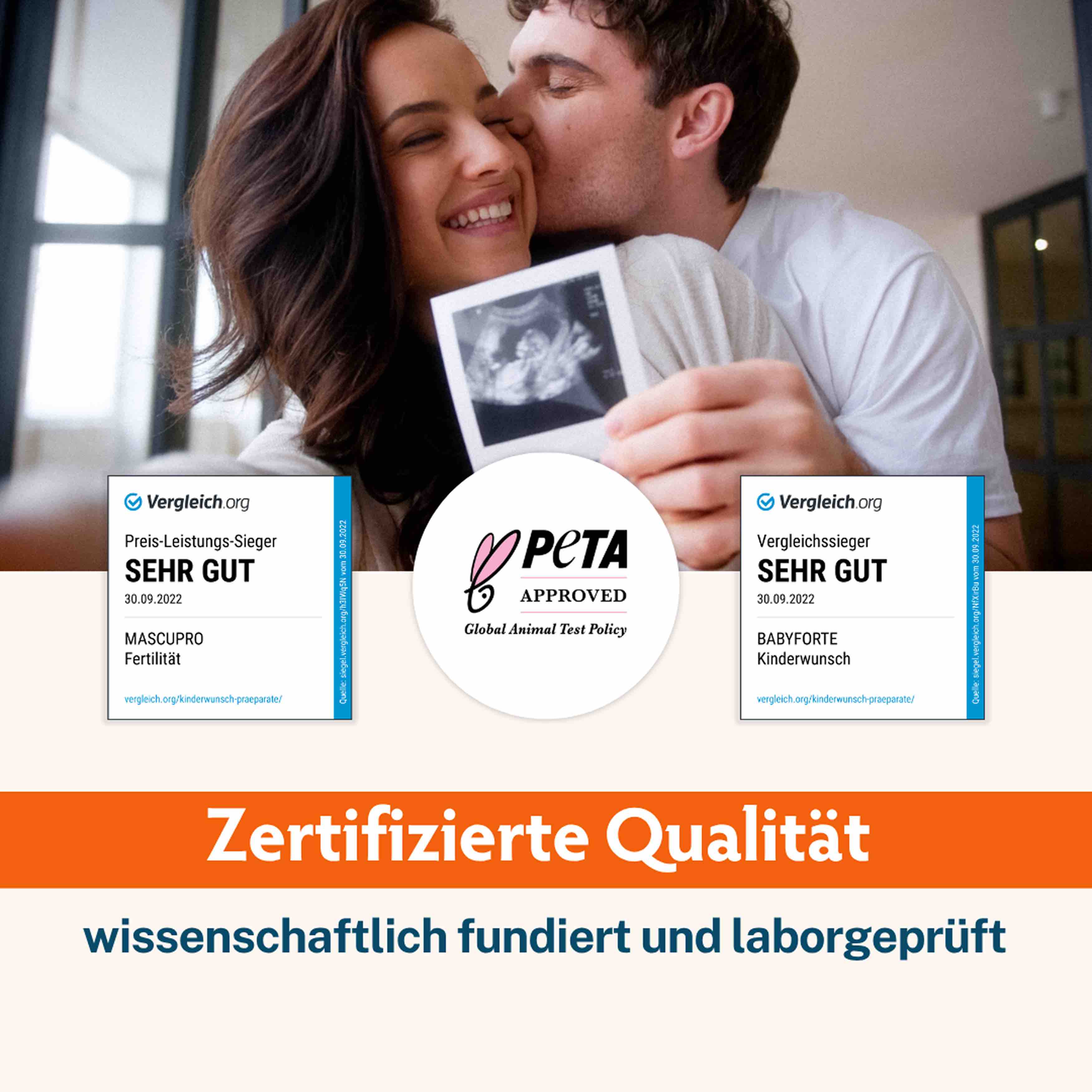 Kinderwunsch-Komplett-Paket XL • für sie & ihn • je 180 Kapseln