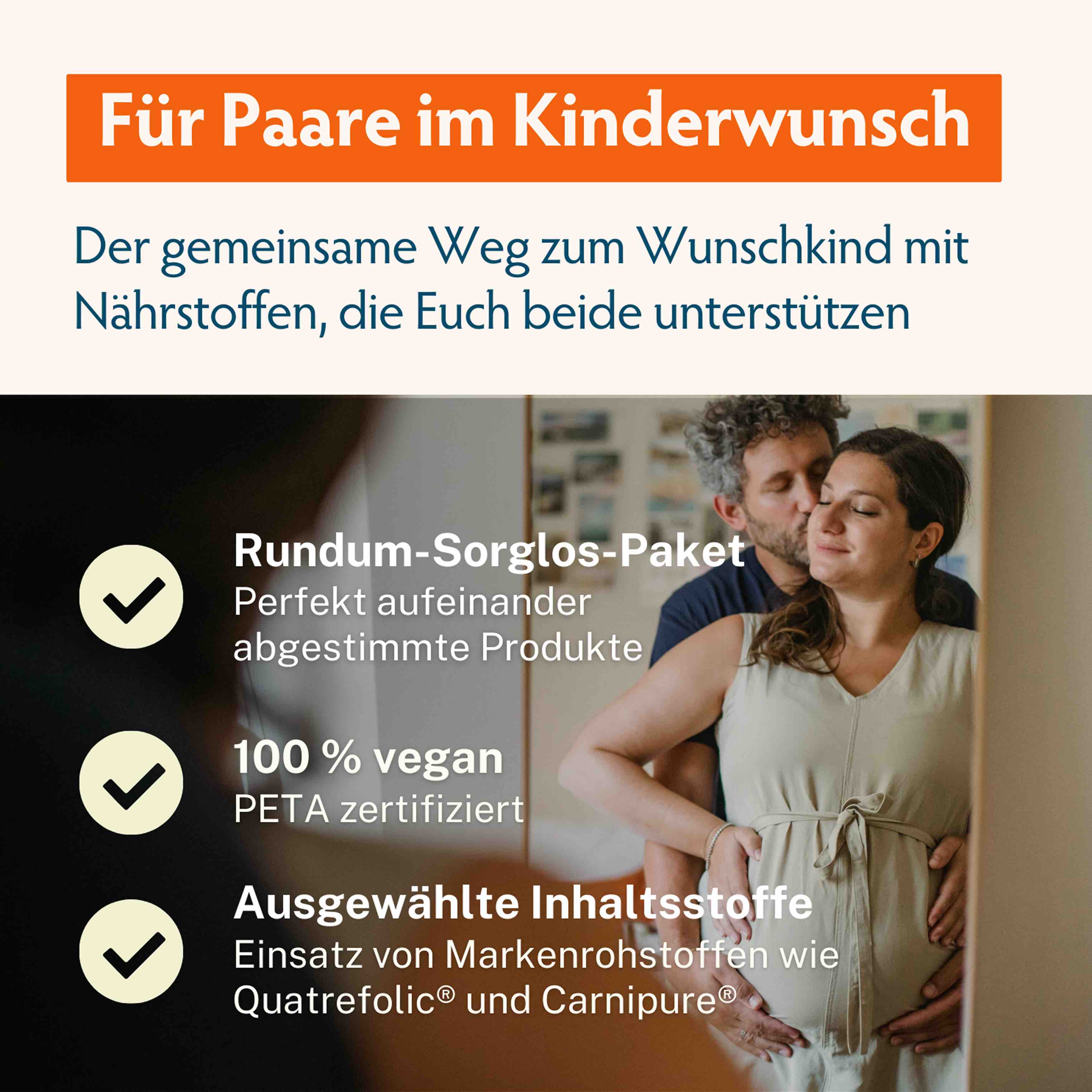 Kinderwunsch & Zyklus-Set • für sie & ihn • je 60 Kapseln