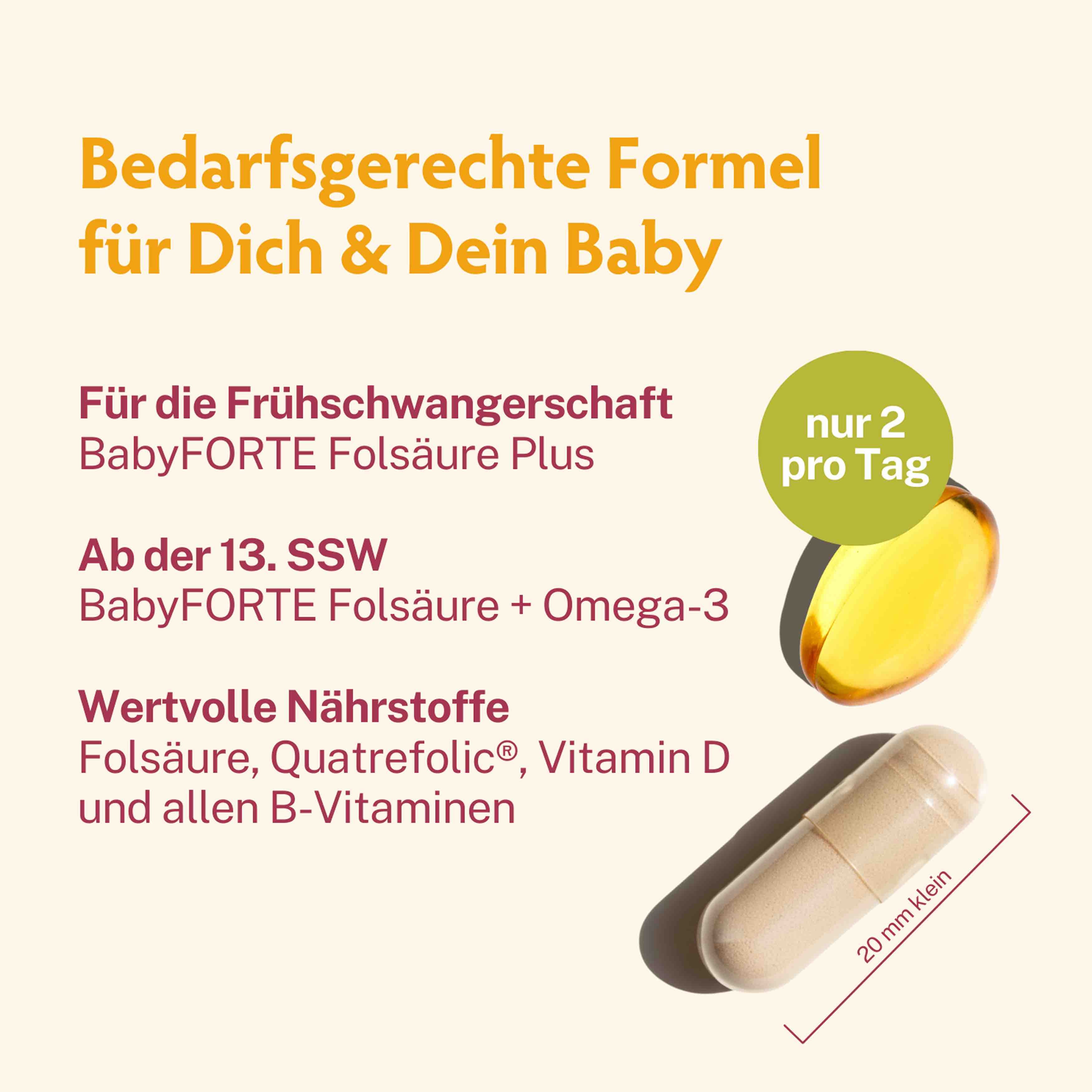 Kugelzeit • für Schwangerschaft & Stillzeit • je 60 Kapseln