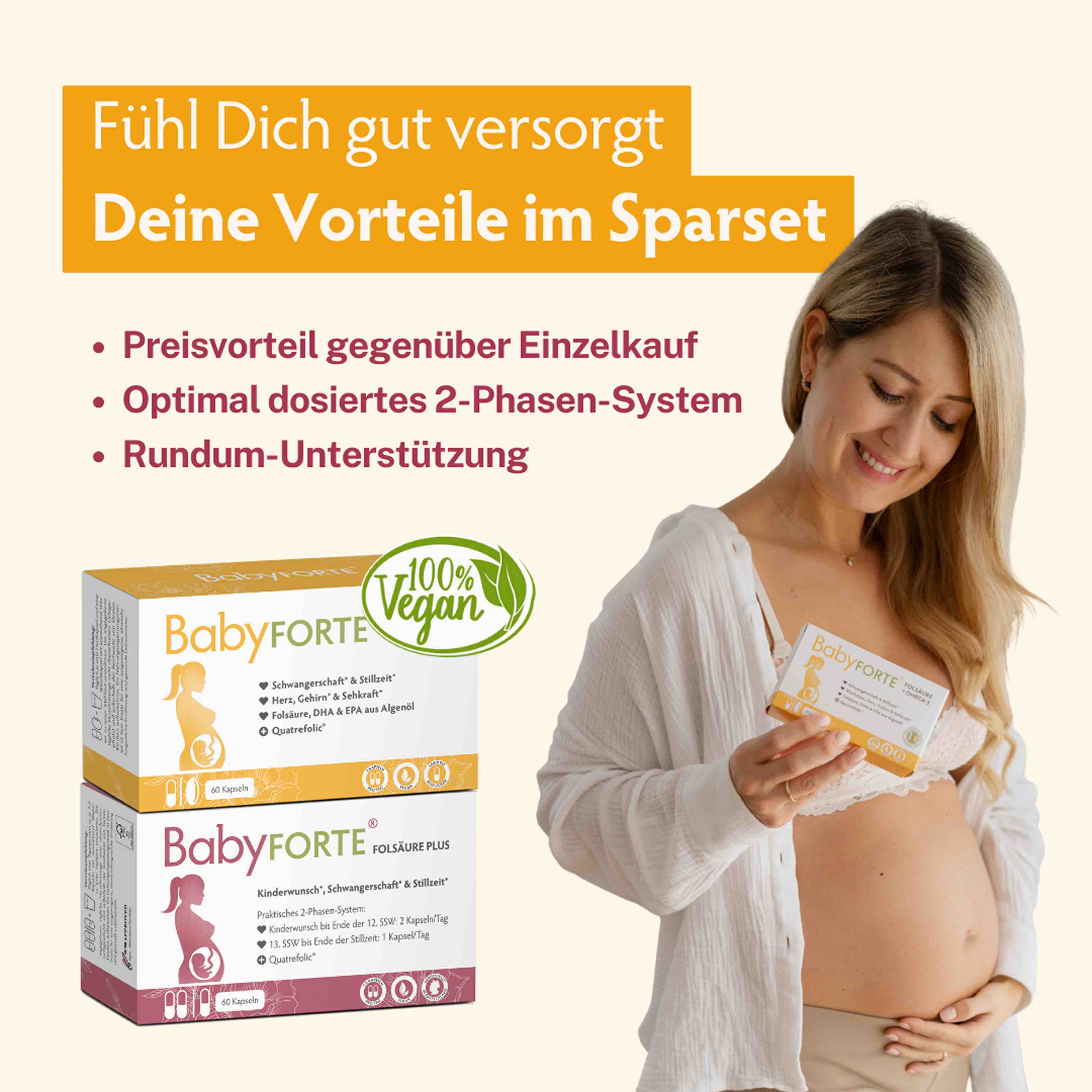 Kugelzeit • für Schwangerschaft & Stillzeit • je 60 Kapseln