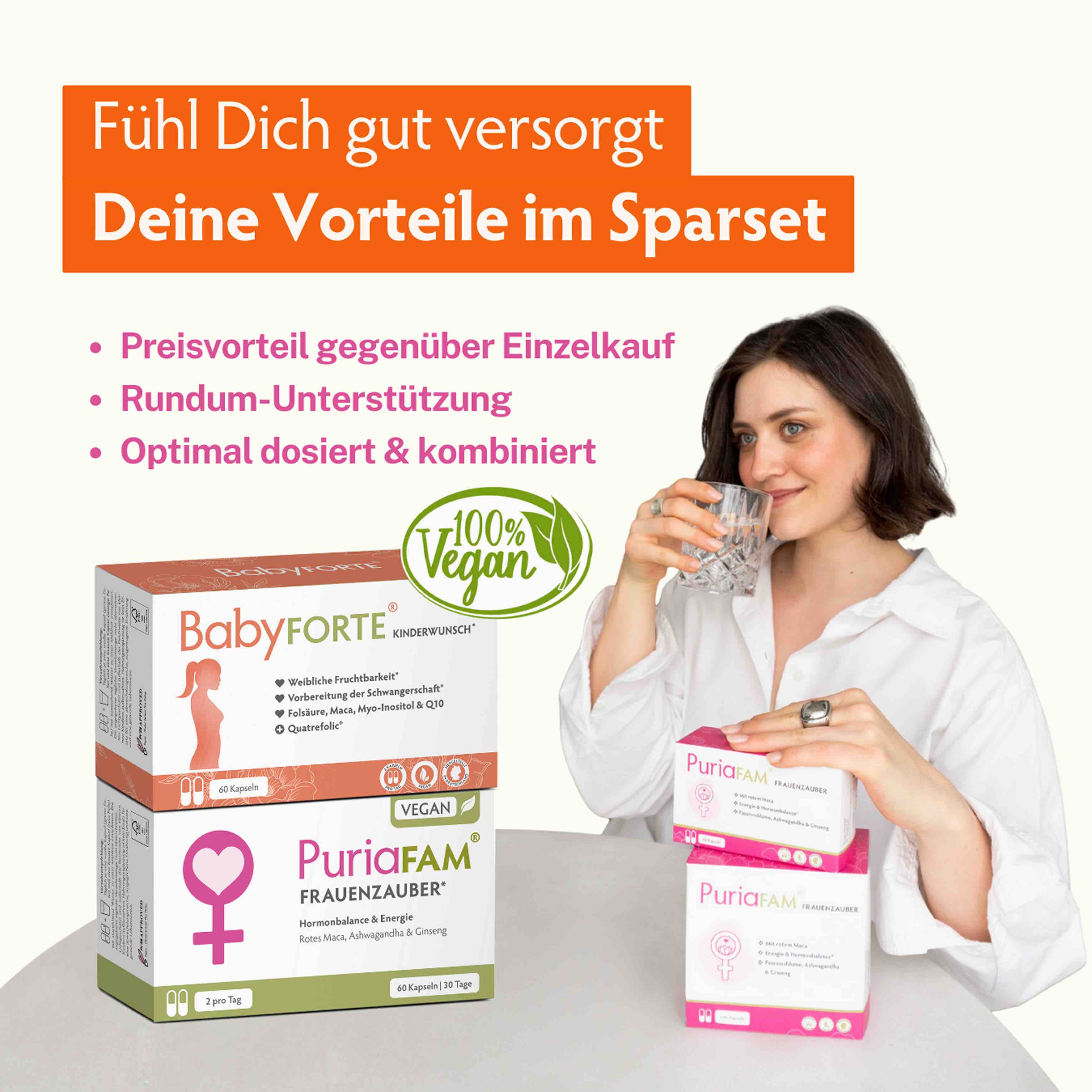 Liebeswunder • für Fruchtbarkeit & Energie • je 60 Kapseln