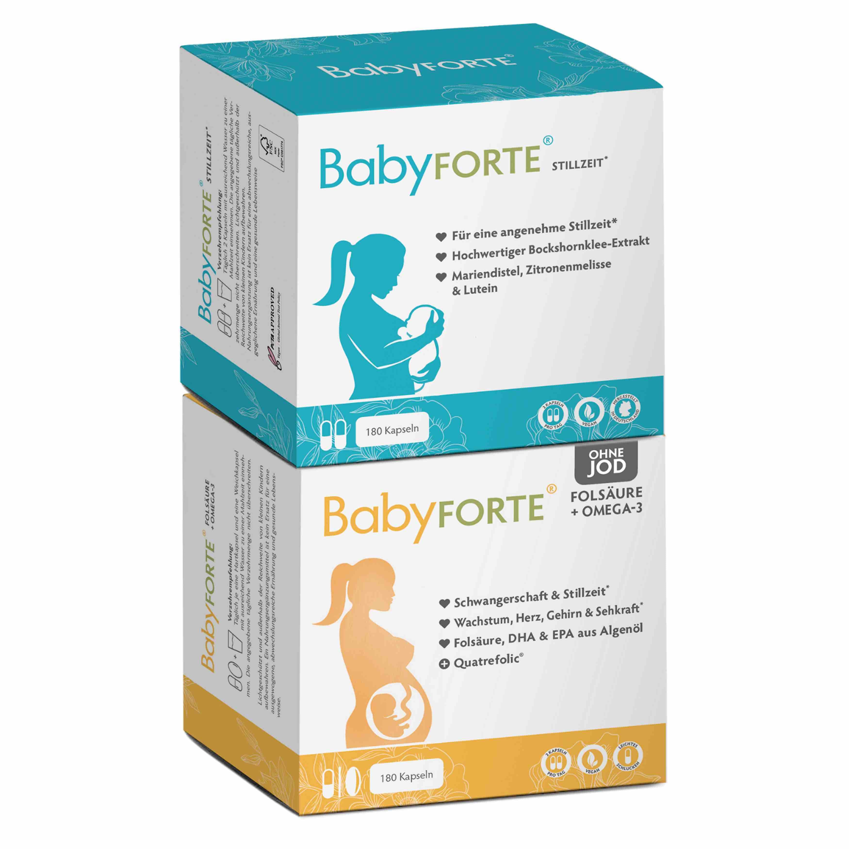 Still-Freude ohne Jod XL  • für Stillzeit • je 180 Kapseln