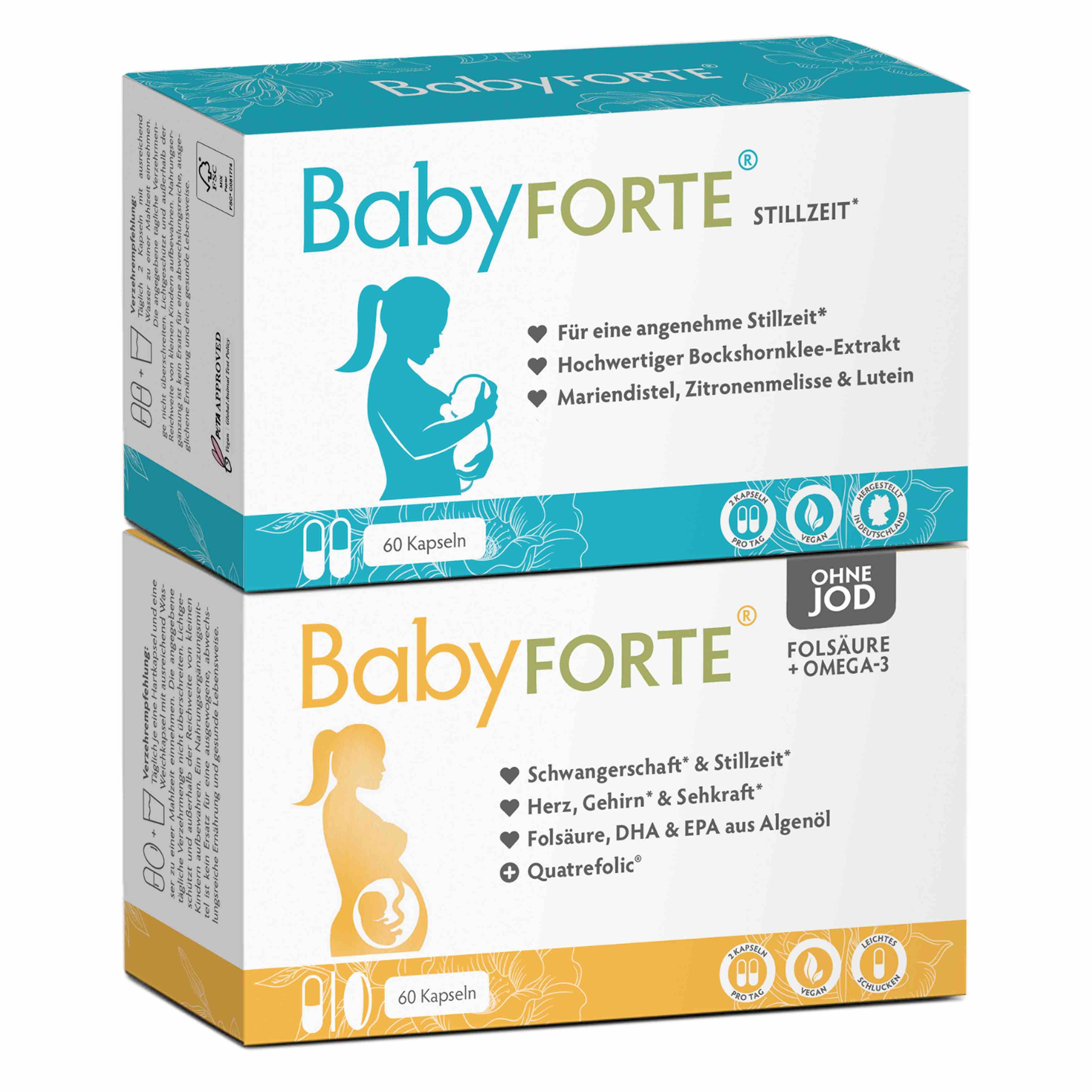 Still-Freude ohne Jod • für Stillzeit • je 60 Kapseln