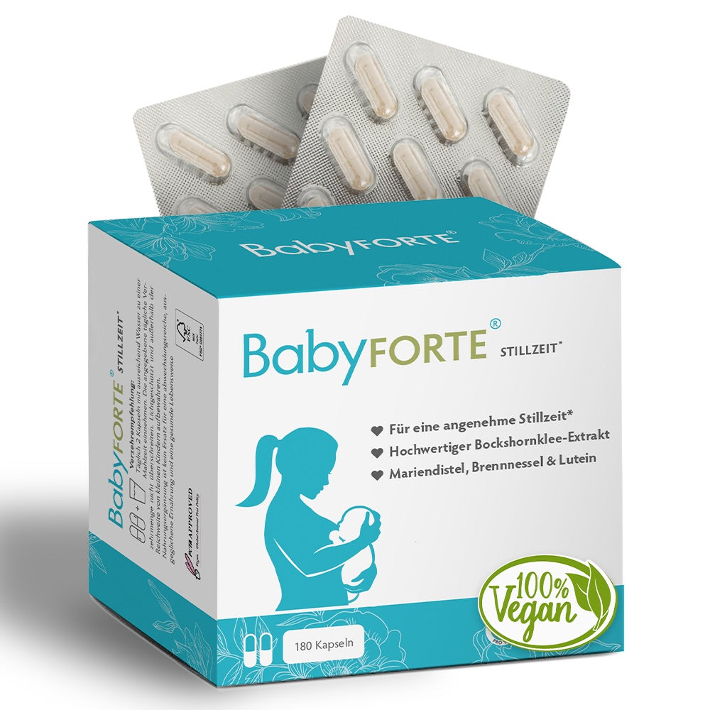 BabyFORTE Stillzeit • für nach der Geburt • 180 Kapseln