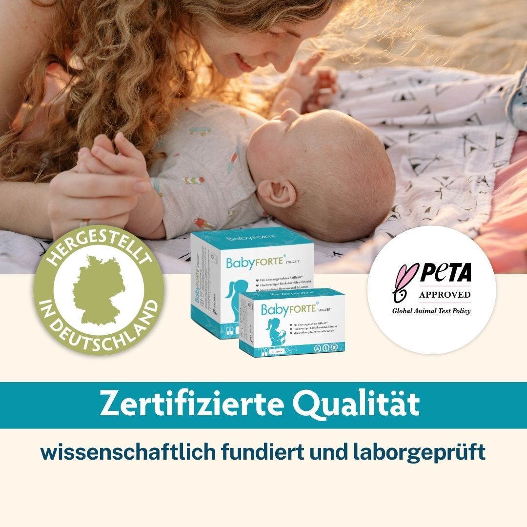 BabyFORTE Stillzeit – Inhaltsstoffe in getesteter Qualität