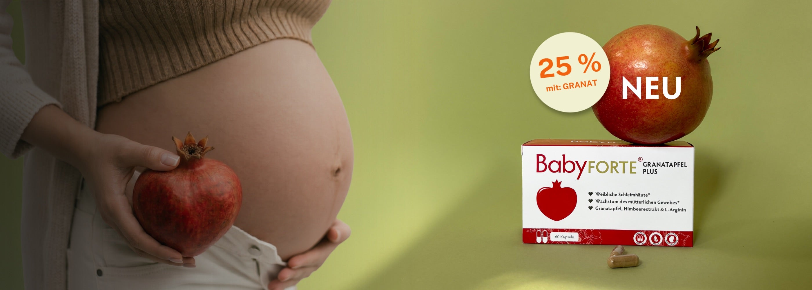 Granatapfel Plus mit 25 % Kennenlernrabatt