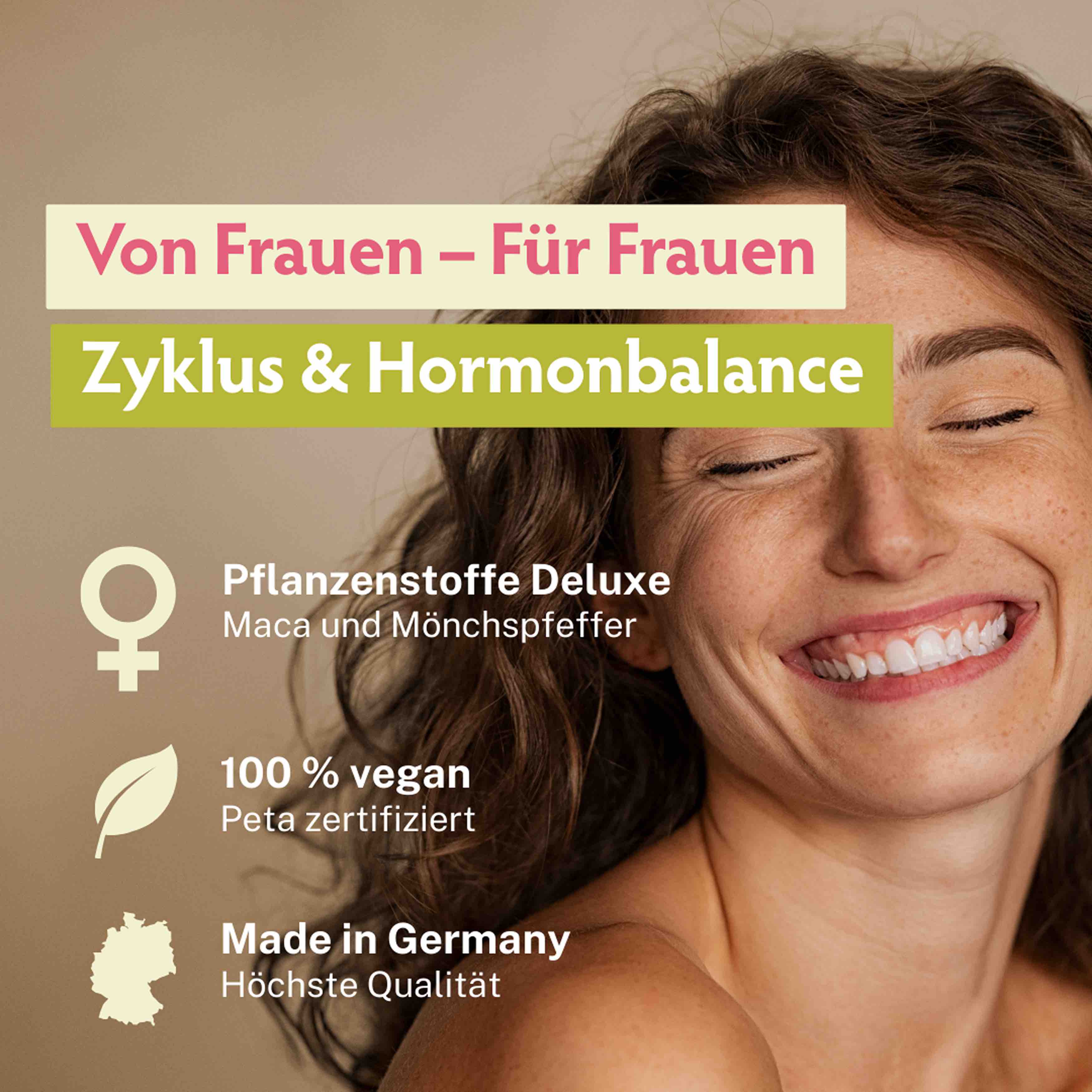 PuriaFAM Zyklus, Zyklus- und Hormonbalance, Vitamine & Nährstoffe für Frauen