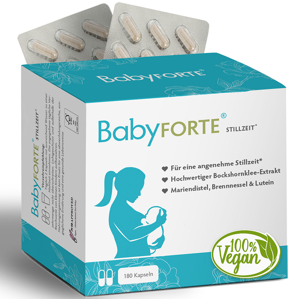 BabyFORTE Stillzeit • für nach der Geburt • 180 Kapseln