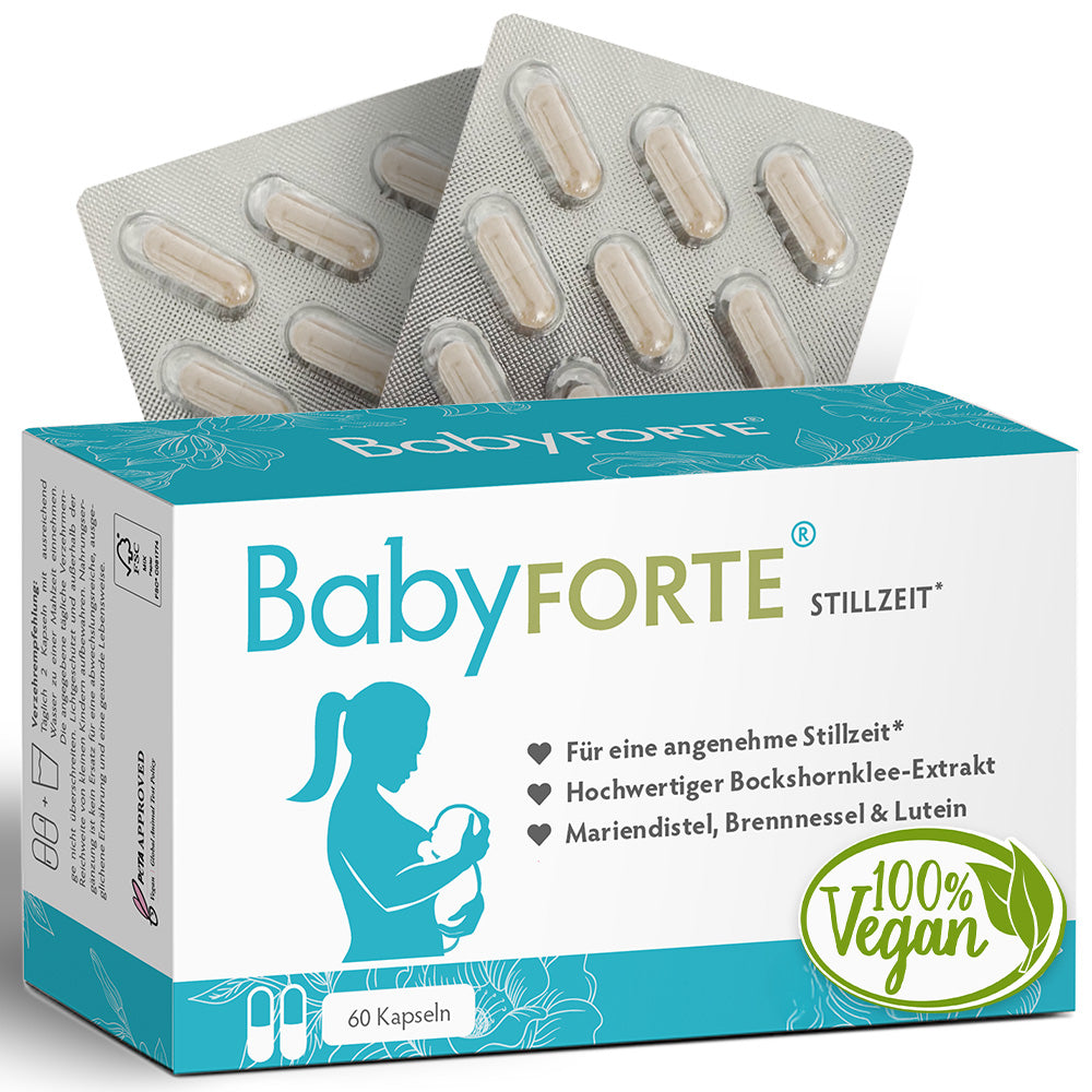 BabyFORTE Stillzeit • für nach der Geburt • 60 Kapseln