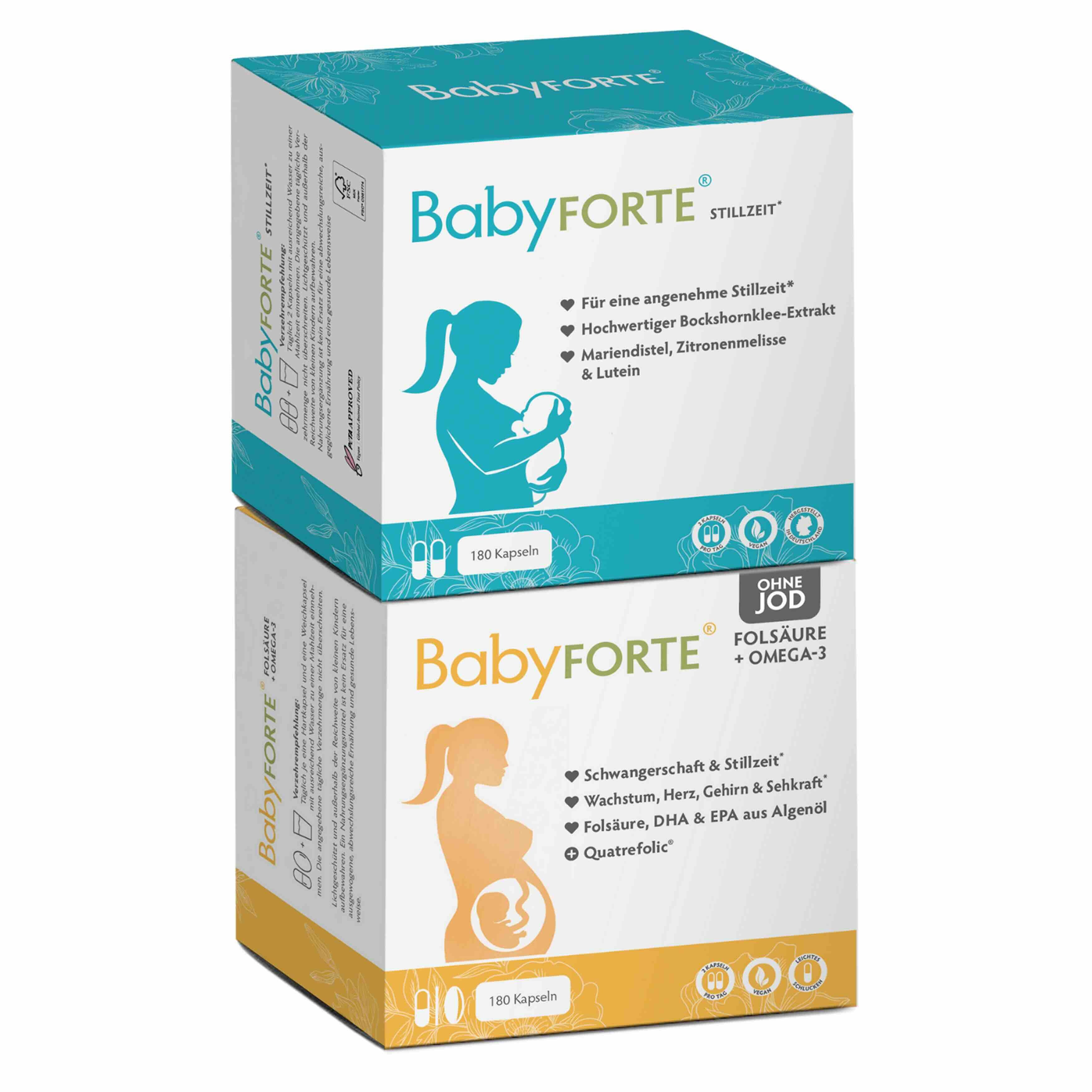 Still-Freude ohne Jod XL  • für Stillzeit • je 180 Kapseln