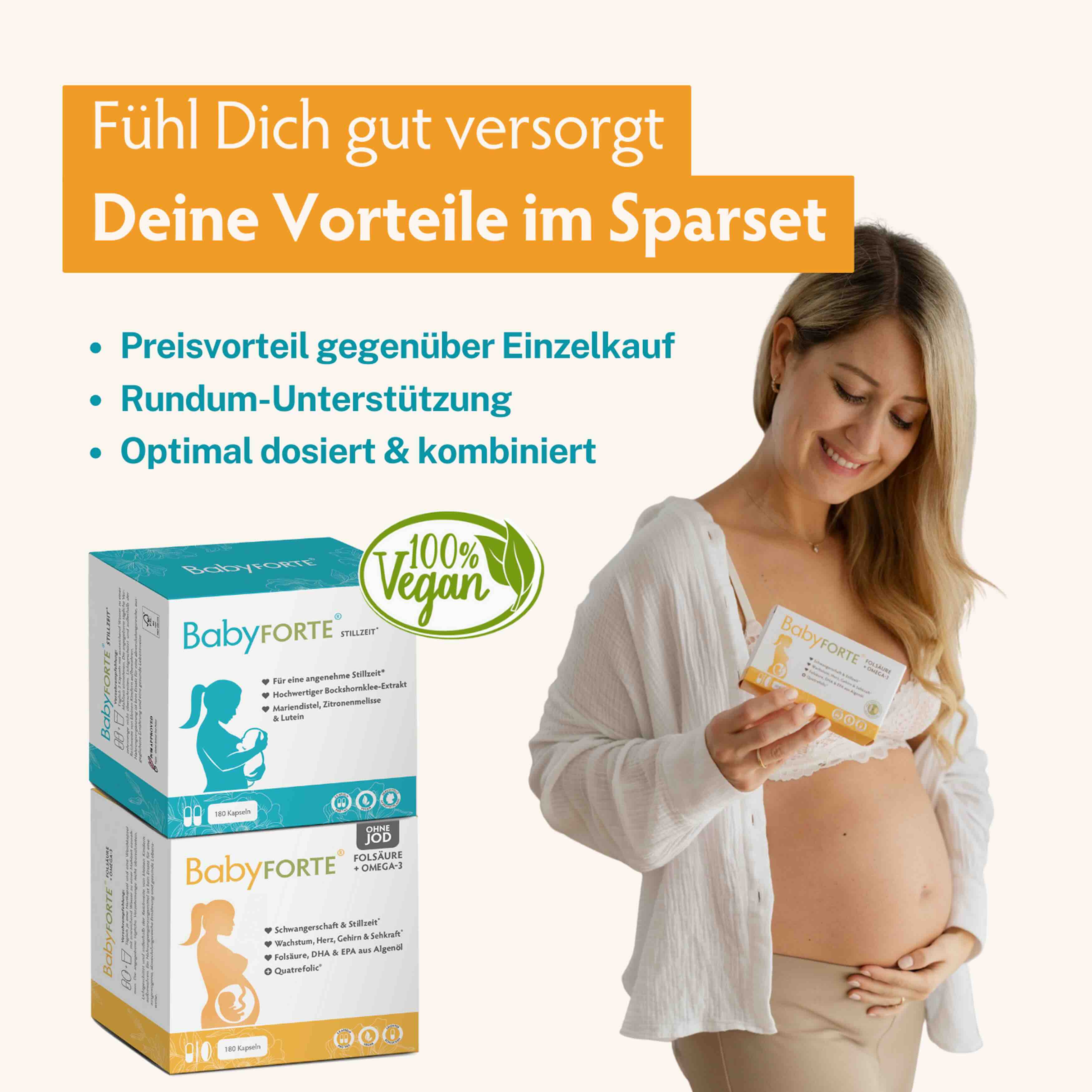 Still-Freude OHNE JOD XL • für Stillzeit • je 180 Kapseln