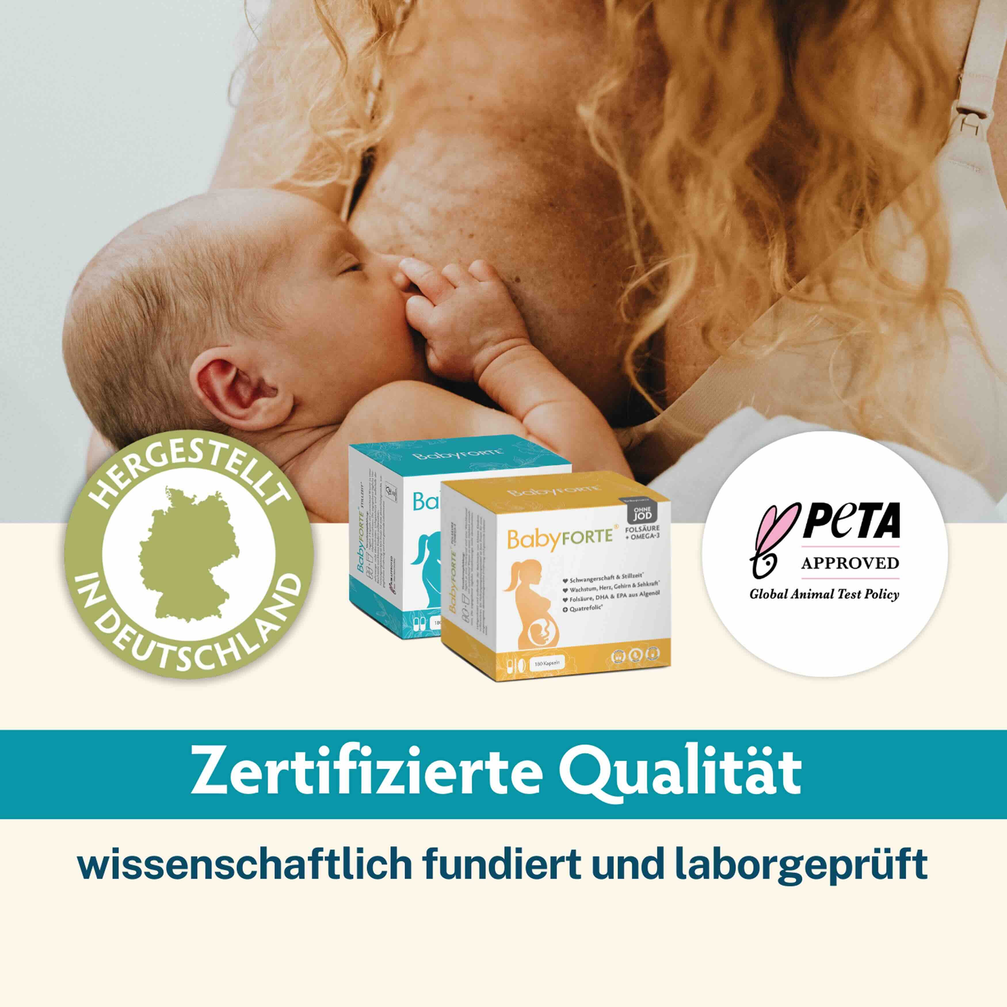 Still-Freude OHNE JOD XL • für Stillzeit • je 180 Kapseln