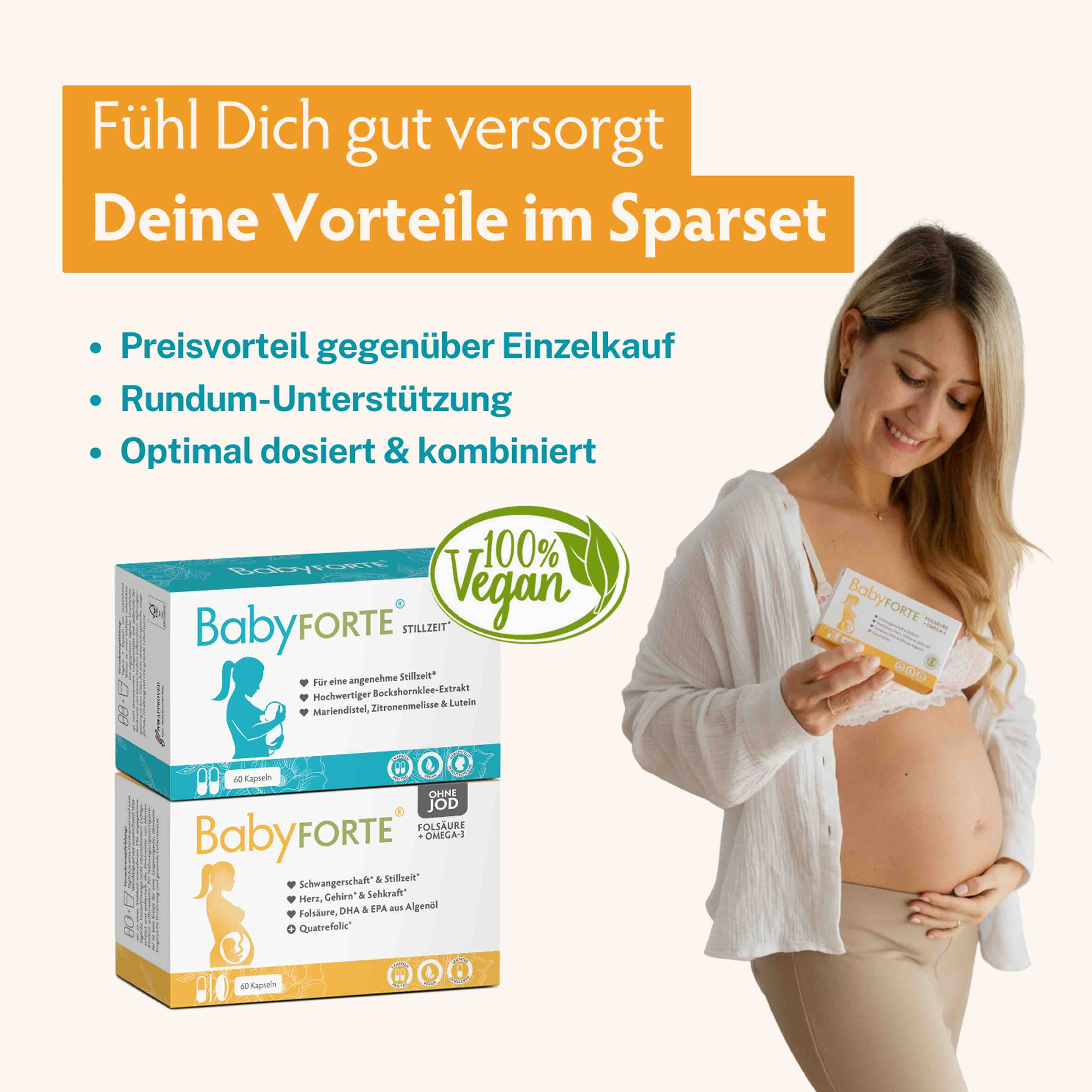 Still-Freude OHNE JOD • für Stillzeit • je 60 Kapseln