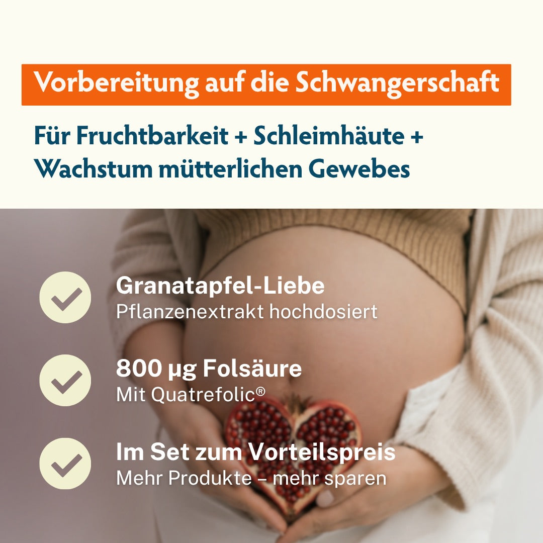 BabyFORTE Granatapfel Zauber hochdosierter Granatapfelextrakt und Folsäure