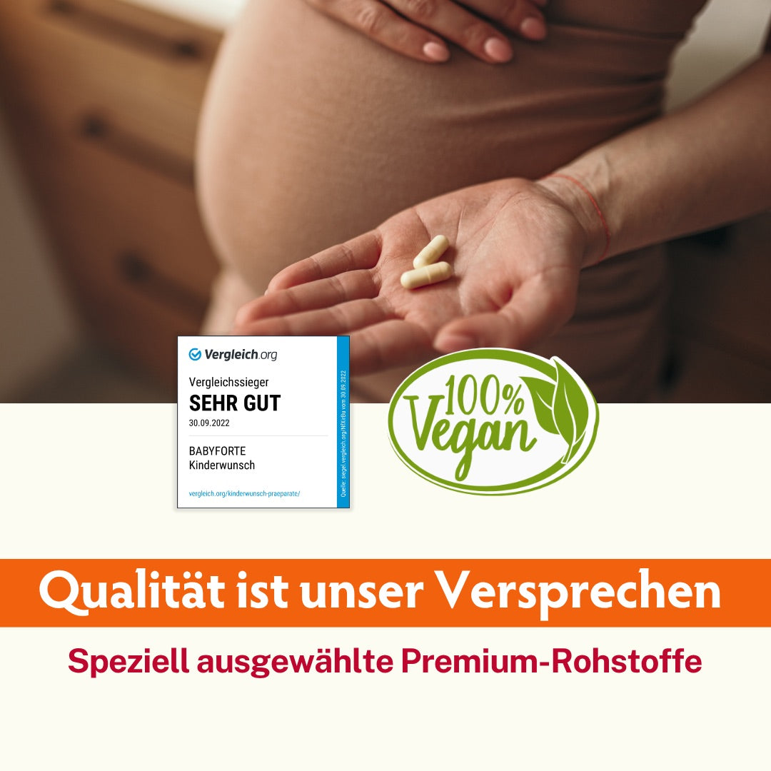 BabyFORTE Granatapfel Zauber Premium-Rohstoffe, 100 Prozent vegan